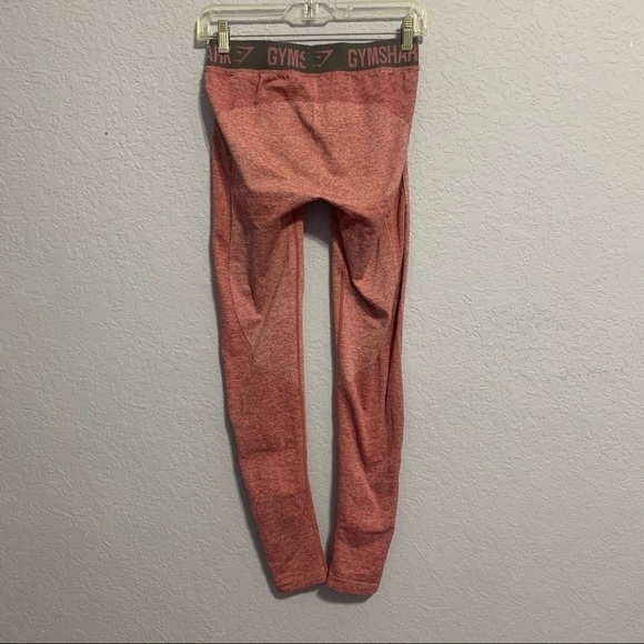 Gymshark Flex Pink Marled Leggings - Picture 5 of 6